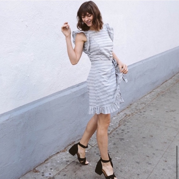 Lucky Brand Striped Apron Dress - Host Pick - Picture 2 of 11